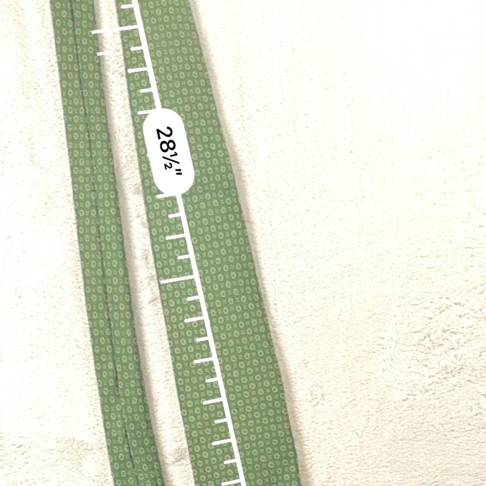 Polo Ralph Lauren Silk Floral Necktie Green Classic Business Career 2.5 X 57 - Picture 5 of 5